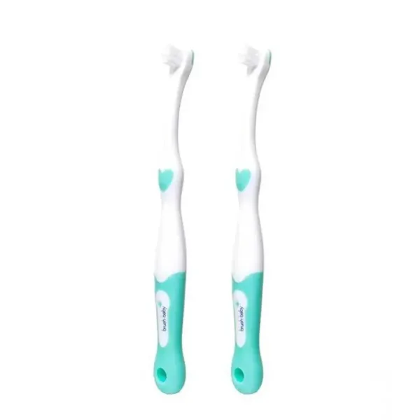 Зубна щітка Brush-baby First Brush (від 0 до 18 місяців), 2 шт