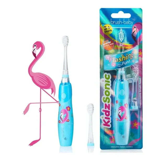 Електрична зубна щітка Brush-baby KidzSonic (від 3-х років)