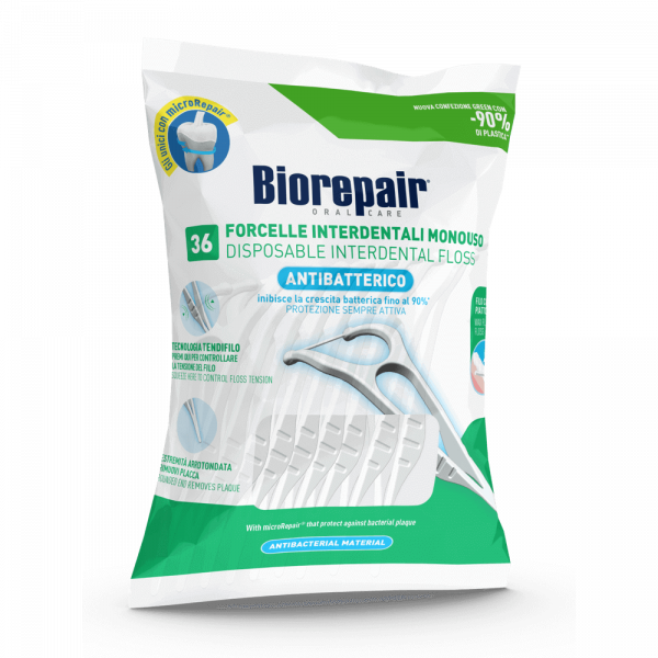 Флосер з тримачем Biorepair (36 шт)