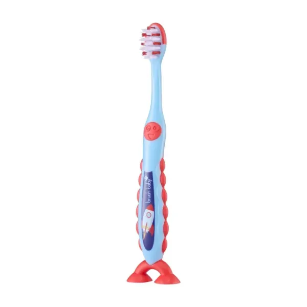 Дитяча зубна щітка Brush-baby Flossbrush (від 3 до 6 років)