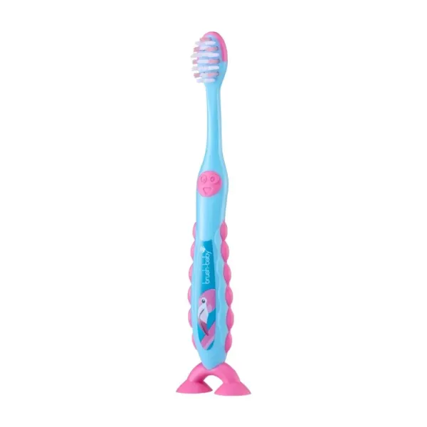Дитяча зубна щітка Brush-baby Flossbrush (від 3 до 6 років)
