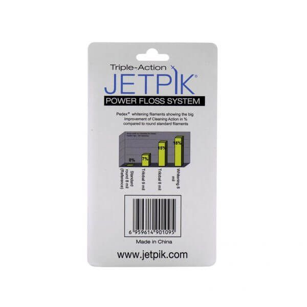 Електрозвукові відбілюючі насадки-щітки Jetpik Whitening, 2 шт