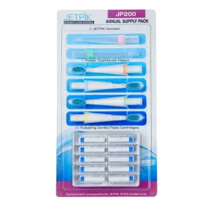 Річний запас картриджів та насадок для іригатора Jetpik JP200/210/250 Solo