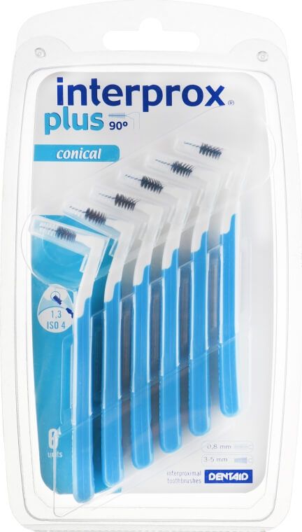 Міжзубні щітки Dentaid Interprox Plus 2G, 6 шт