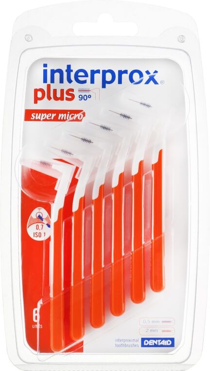 Міжзубні щітки Dentaid Interprox Plus 2G, 6 шт
