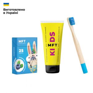 Дитячий набір MFT (щітка, паста, льодяники)
