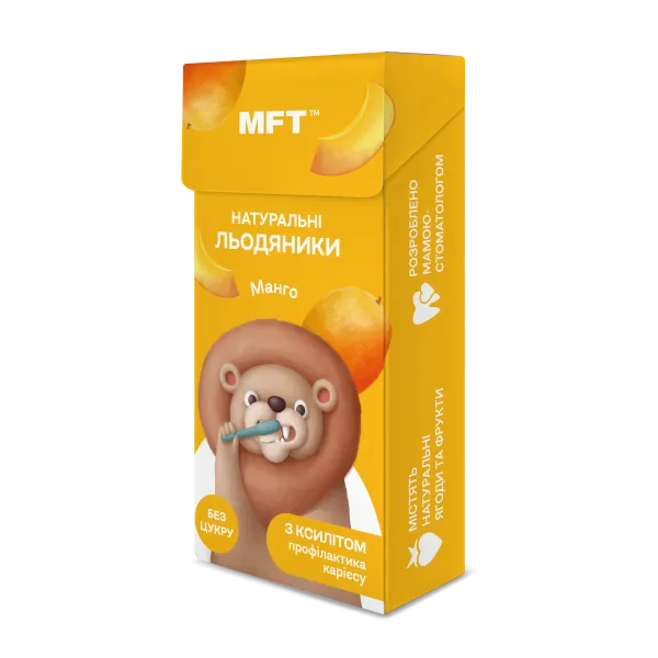 Дитячі льодяники MFT Mango, 20г