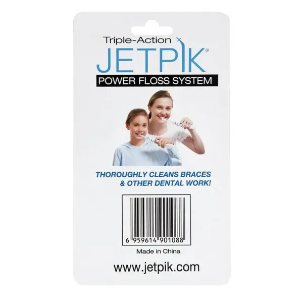 Електрозвукові насадки-щітки Jetpik Regular, 2 шт
