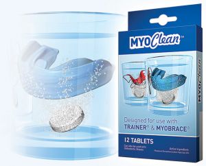 Таблетки MRC Myoclean для дезінфекції трейнерів та міобрейсів, 12 шт