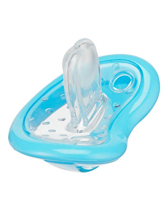 Пустушка Curaprox Soother 3-7 kg Duo (голуба, 0-7 місяців)