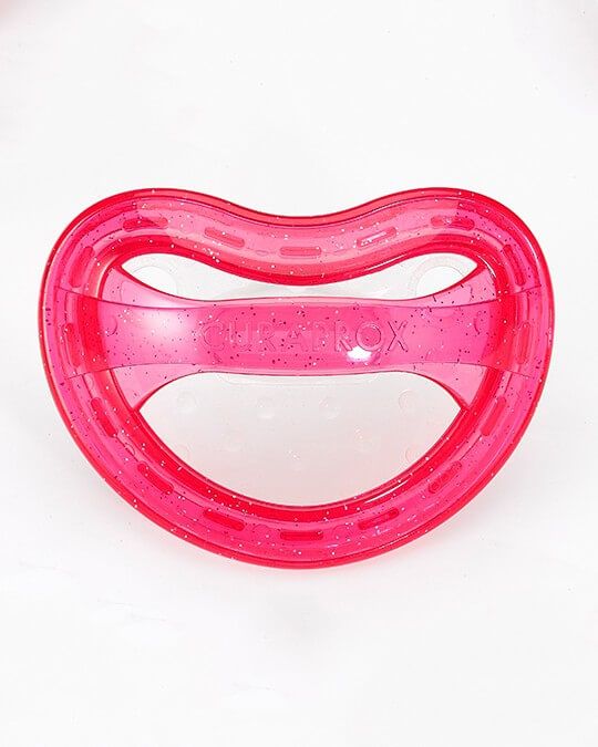 Пустушка Curaprox Soother 7-10 kg Duo (яскраво-рожева, 7-18 місяців)
