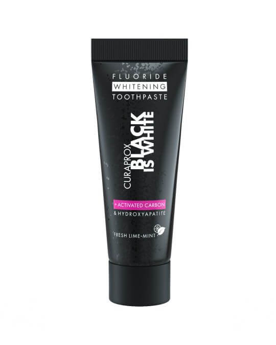 Відбілююча зубна паста Curaprox Black is White (10 мл) + зубна щітка Curaprox CS 5460 ultra soft