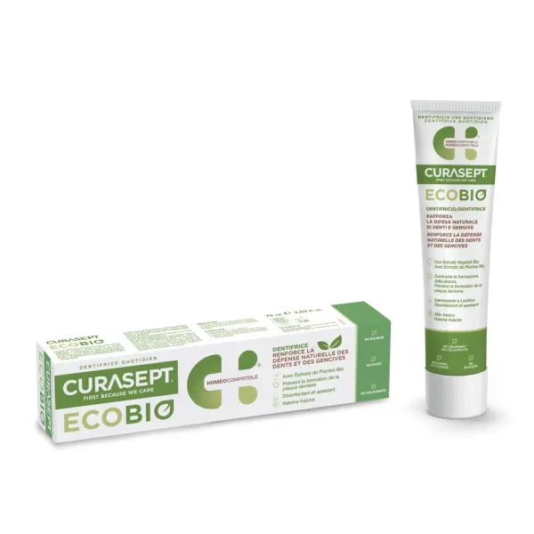 Зубна паста Curasept Ecobio, 75 мл
