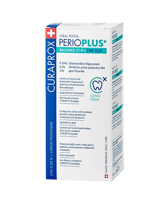 Ополіскувач Curaprox Perio plus Balance (CHX 0.05%, 200 мл)