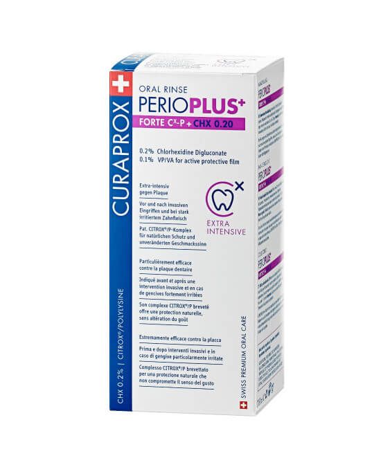 Ополіскувач Curaprox Perio plus Forte (CHX 0.20%, 200 мл)