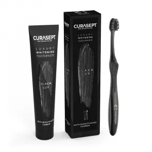 Набір Curasept Luxury Whitening Black (паста 75 мл + щітка)