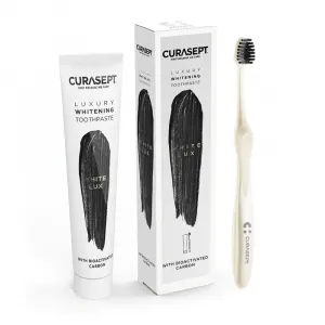 Набір Curasept Luxury Whitening White (паста 75 мл + щітка)