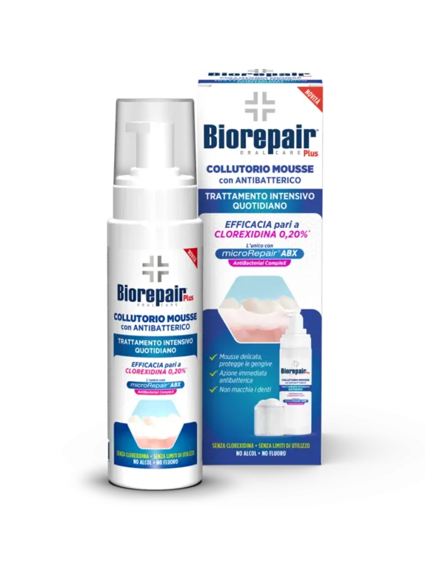 Зубний мус Biorepair Antibatterico Intensivo (200 мл)