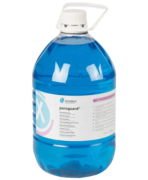 Ополіскувач Miradent Paroguard (з хлоргекседином  0,20%)