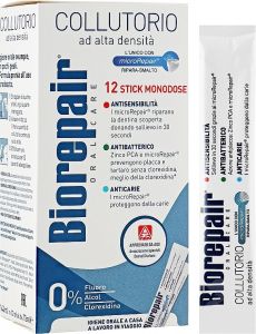 Ополіскувач BioRepair Plus Професійний захист та відновлення в стіках (12 шт х 12 мл)