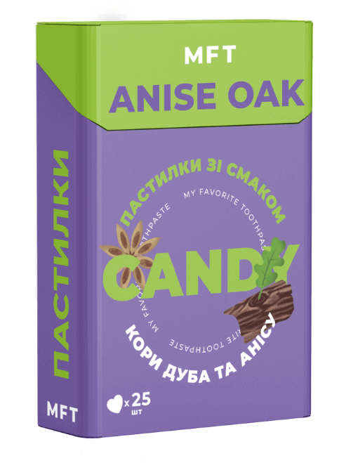 Натуральні пастилки MFT Anise oak, 25 шт