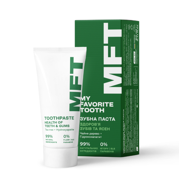 Натуральна зубна паста MFT Tea tree, 60 мл