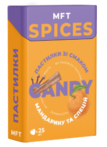 Натуральні пастилки MFT Spices, 25 шт
