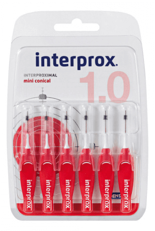 Міжзубні щітки Dentaid Interprox Plus 4G, 6 шт