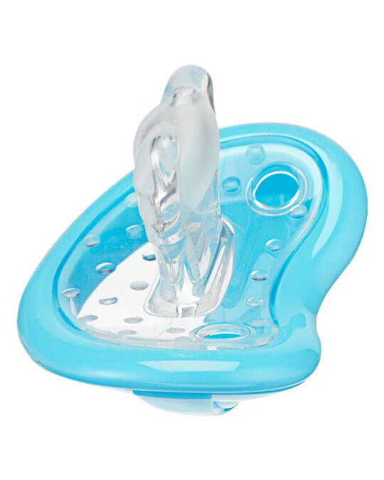 Пустушка Curaprox Soother 7-10 kg Duo (голуба, 7-18 місяців)