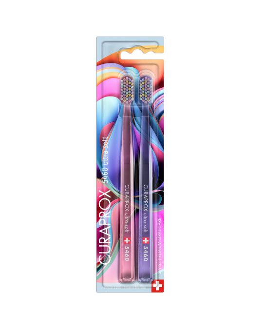 Набір зубних щіток Curaprox CS 5460 Colorful Curls Edition