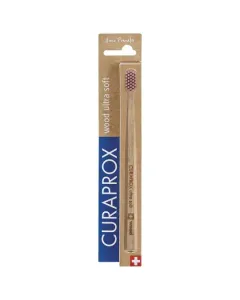 Дерев'яна зубна щітка Curaprox CS 4440 Wood Ultra soft