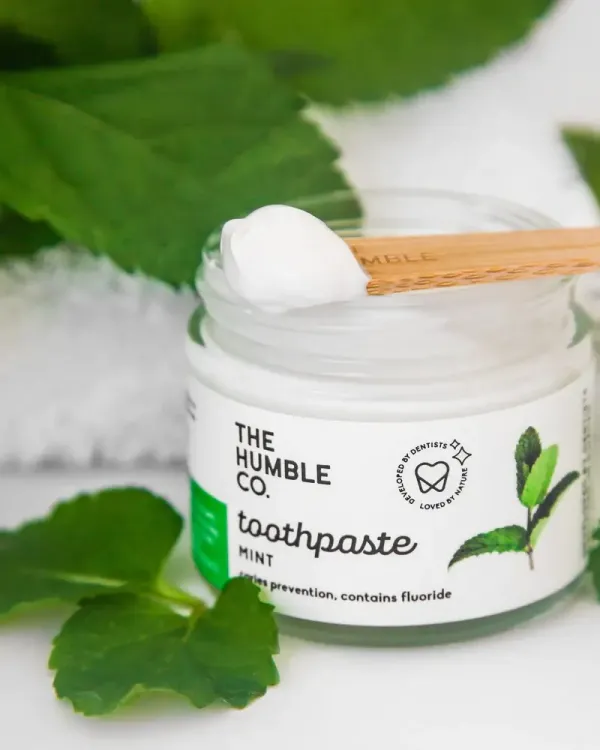 Зубна паста Humble зі смаком м’яти (скляна банка), 50мл