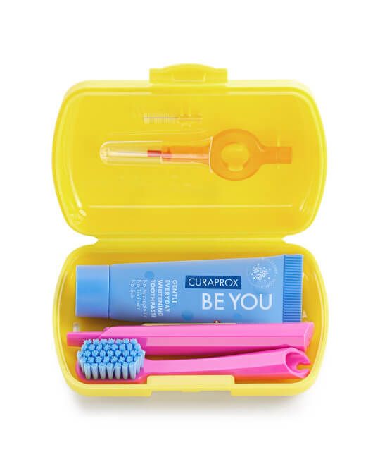 Дорожній набір Curaprox BE YOU Yellow