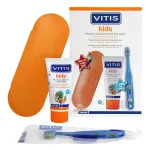 Дитячий набір Dentaid Vitis Kids: зубна паста-гель 50 мл, щітка та пенал