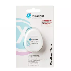 Зубна нитка-флос Miradent Mirafloss Tape, 20м