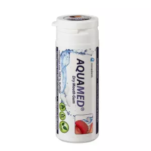 Жувальна гумка з ксилітолом проти ксеростомії Miradent Aquamed, 30 шт