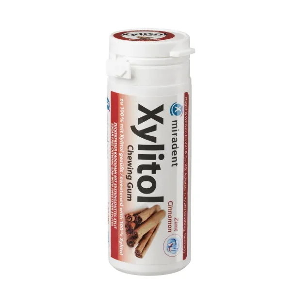 Жувальна гумка Miradent Xylitol Chewing Gum, 30 шт