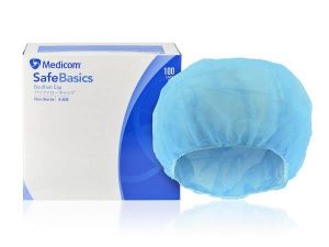 Шапочка-берет Medicom Bouffant (пишна), 100 шт