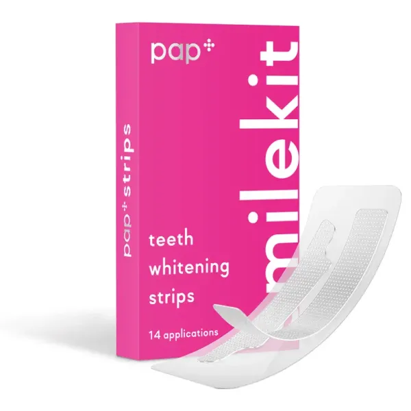 Відбілюючі полоски для зубів SmileKit Pap+, 28 шт