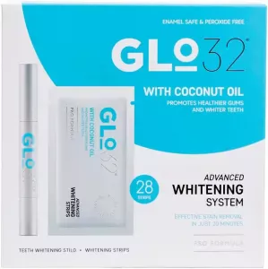 Відбілююча система Glo32 system (28 відбілюючих смужок + 1 відбілюючий олівець)