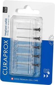 Набір йоржиків для імплантів Curaprox CPS 508 Soft Implant (4,5-8,5 мм, 5 шт)