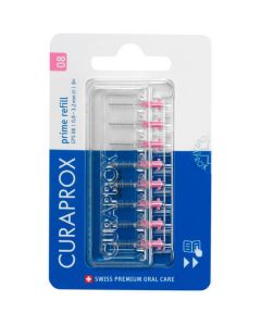Набір змінних насадок Curaprox CPS 08 Prime Refill (0,8-3,2 мм, 8 шт)