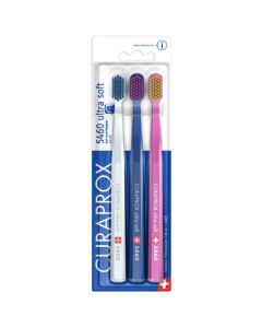 Набір зубних щіток Curaprox CS 5460/3 Ultra soft