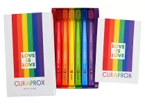 Набір зубних щіток Curaprox Rainbow Edition, 6 шт