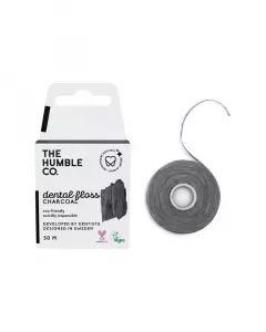 Зубна нитка-флос Humble з вугіллям, 50 м