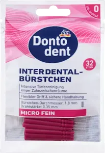 Міжзубні йоржики Dontodent, 32 шт