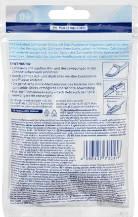 Флос-зубочистки Dontodent, 40 шт
