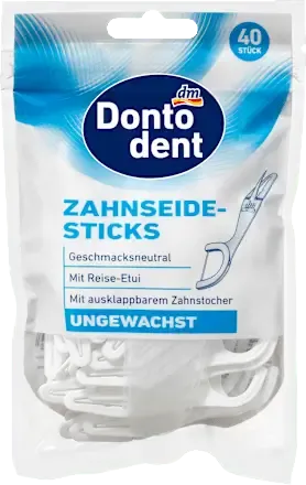 Флос-зубочистки Dontodent, 40 шт