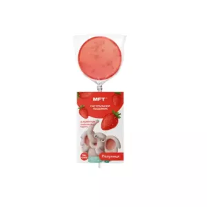 Дитячий льодяник на паличці MFT Strawberry