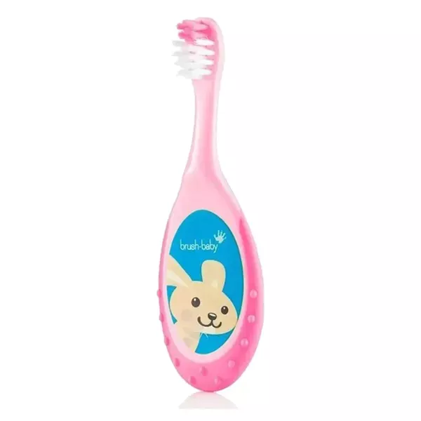 Дитяча зубна щітка-прорізувач Brush-baby Flossbrush (від 0 до 3 років)